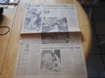 1966 World Series Game 1 Orioles beat Dodgers sports section