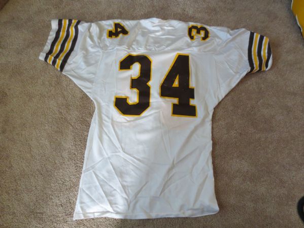 Two different Long Beach State University Football Game Used Jerseys