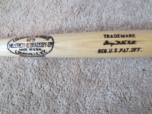 Replica 1935 Babe Ruth Game Bat Louisville Slugger 125  34