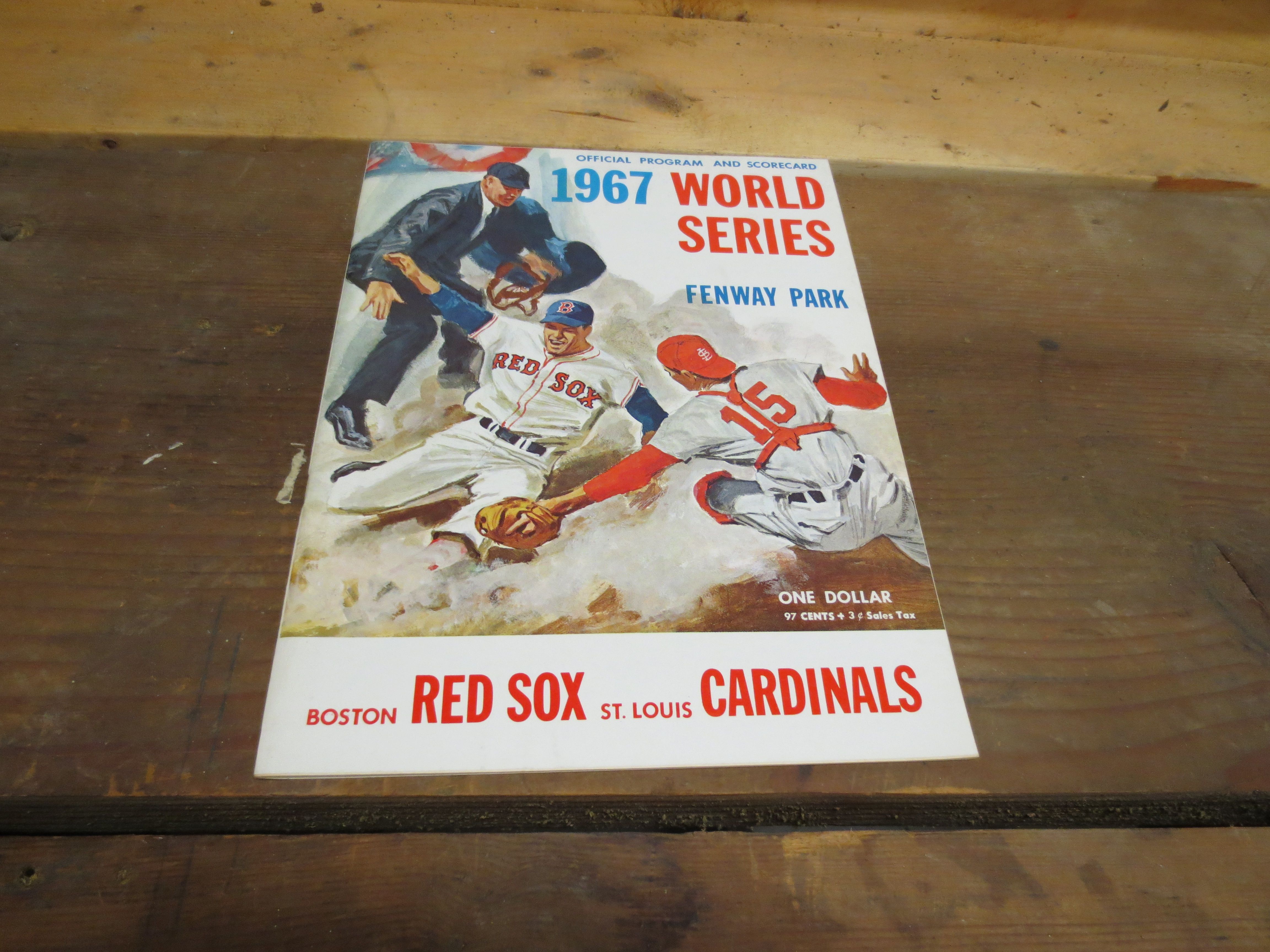 Lot Detail - 1967 World Series St. Louis Cardinals at Boston Red Sox Program Nm-mt!!!