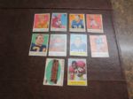 (10) different 1959 Topps and 1964 Philadelphia football cards