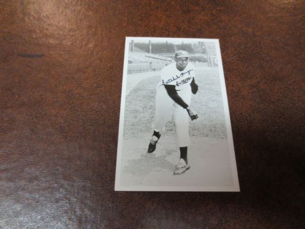 Jackie Robinson and Satchel Paige Baseball Postcards