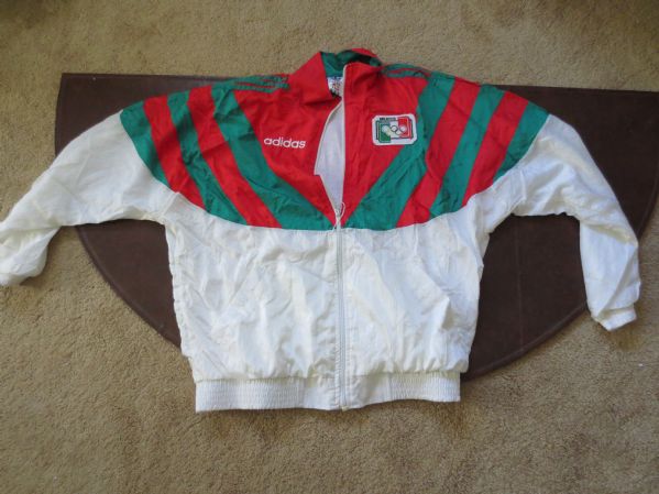 2012 Mexico World Baseball Congress Game Used Warm Up Jacket and Pants by Adidas