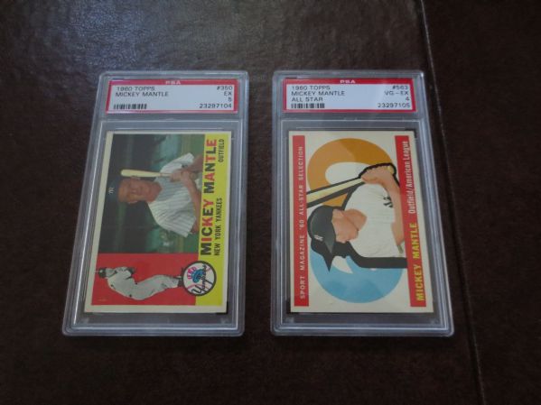1960 Topps Baseball Complete Set  