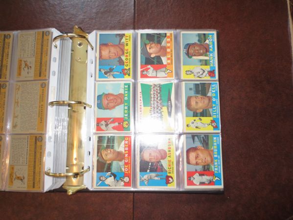 1960 Topps Baseball Complete Set  