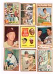 (425) 1962 Topps Baseball Cards nmt+ All Diff. Some HOFers, No Last Series