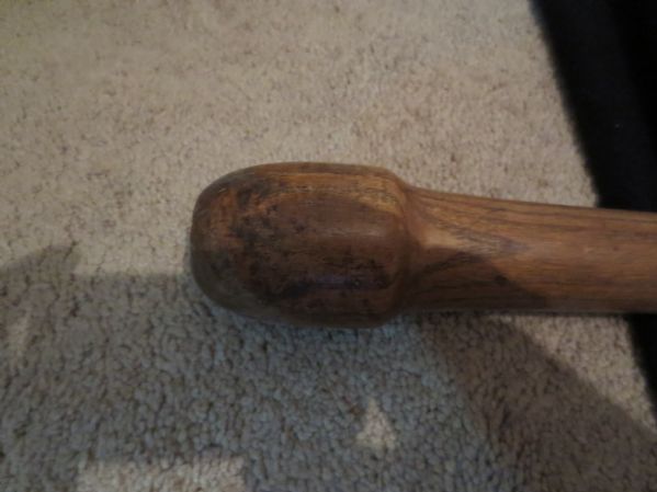 Circa 1900 Mushroom Baseball Bat Victor  34