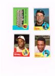 (51) 1963 Topps Baseball Cards Tough Series #477-522 All Different  nmt-mt