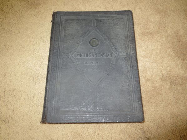 Autographed Fielding H. Yost book Football Hall of Fame JSA Authentication