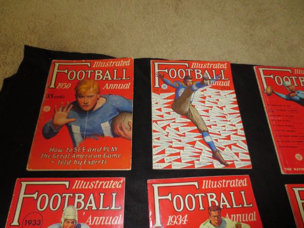 Complete Run Football Illustrated 1930-1953 WOW!