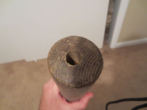 1880's Ring Baseball Bat Black/Red 35  Very Rare