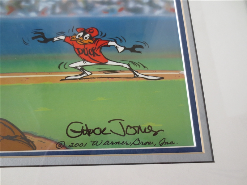 Chuck Jones Limited Edition Animation Cel Titled Sitting Duck  NEAT!