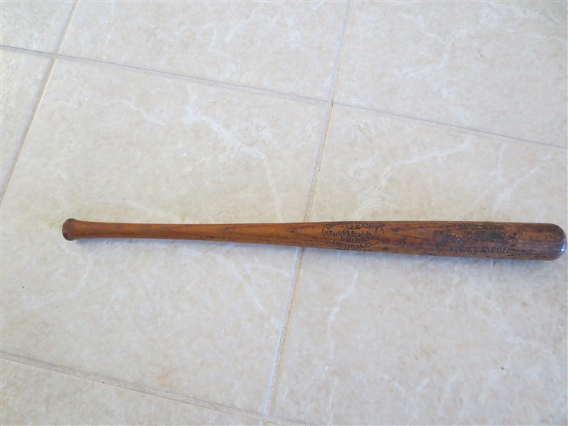 Early George Babe Ruth Mini bat + Ted Williams Bait Casting Line