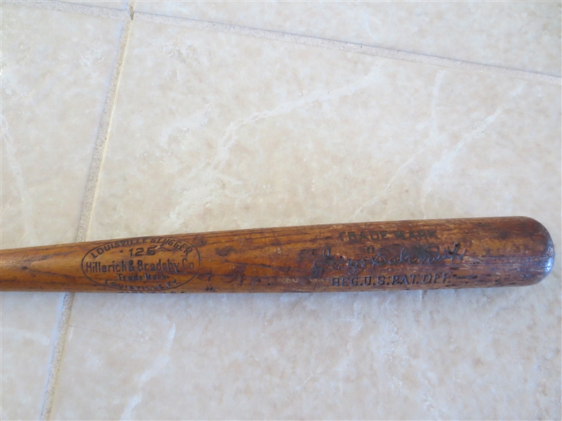 Early George Babe Ruth Mini bat + Ted Williams Bait Casting Line