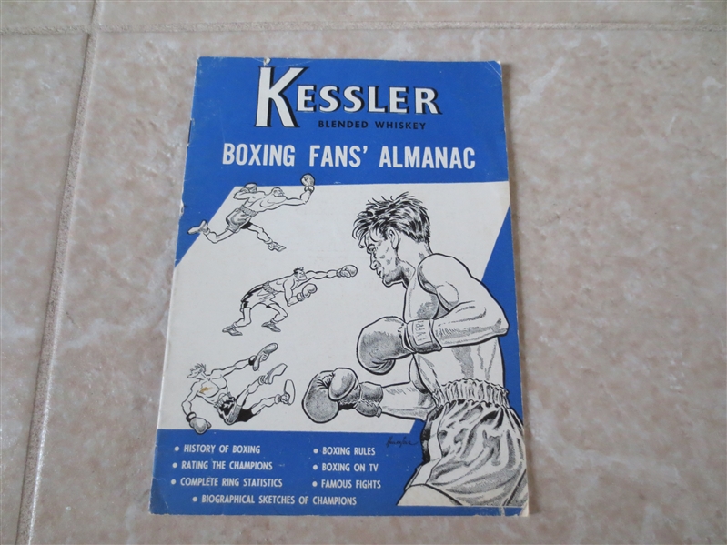 1953 Kessler Boxing Guide  Tough to find!