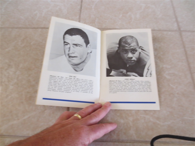 1962-63 San Diego Chargers Portraits booklet courtesy of Home Federal Savings  Neat!