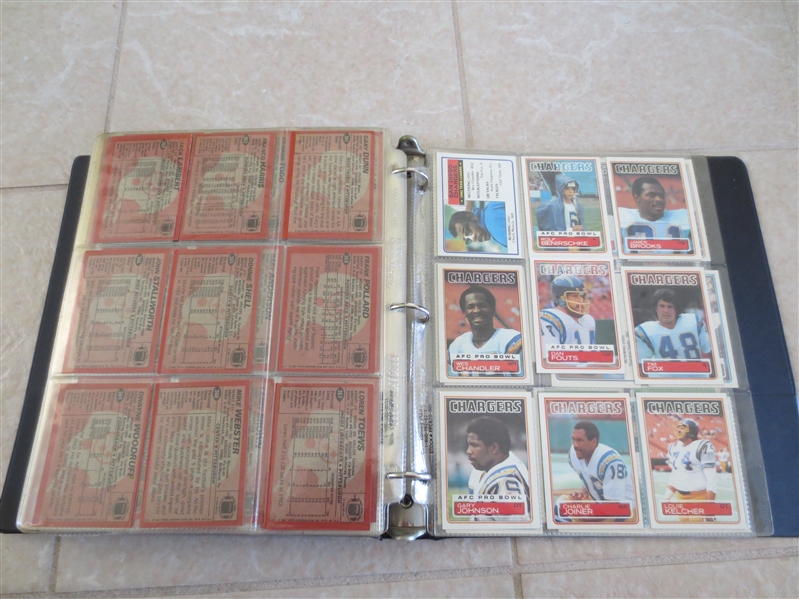 1983 Topps Football Card Complete Set with wrapper  Marcus Allen rookie  Beautiful condition!