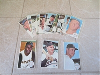 (14) 1964 Topps Giants baseball cards including Clemente, Yaz, Killebrew, Colavito in super condition