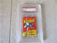 1975 Topps Baseball Wax Pack Mini PSA 7 near mint