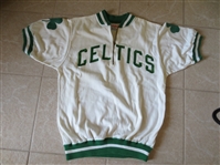 1950s-60s Boston Celtics Game Used Game Worn Warm Up Wilson Size 42 Mike