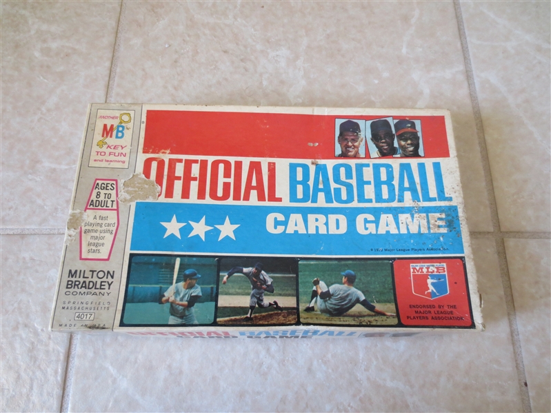 1970 Official Baseball Card Game by Milton Bradley  NO Cards