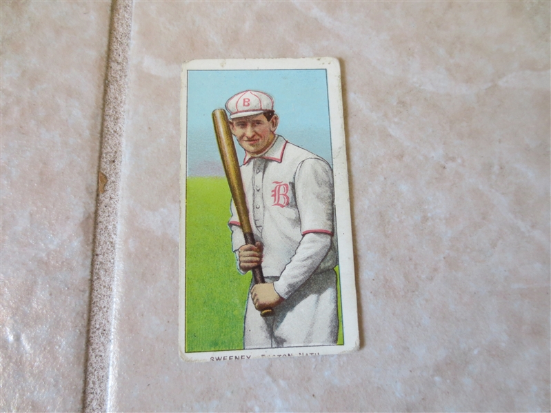 1909-11 T206 Bill Sweeney Boston Piedmont 350 subjects Factory #25 baseball card