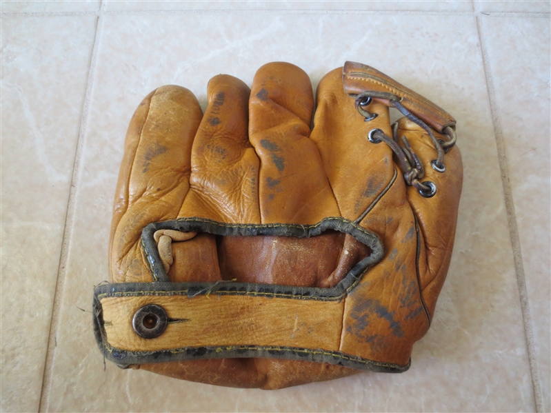 1940's Joe DiMaggio store model glove by OK  soft leather!
