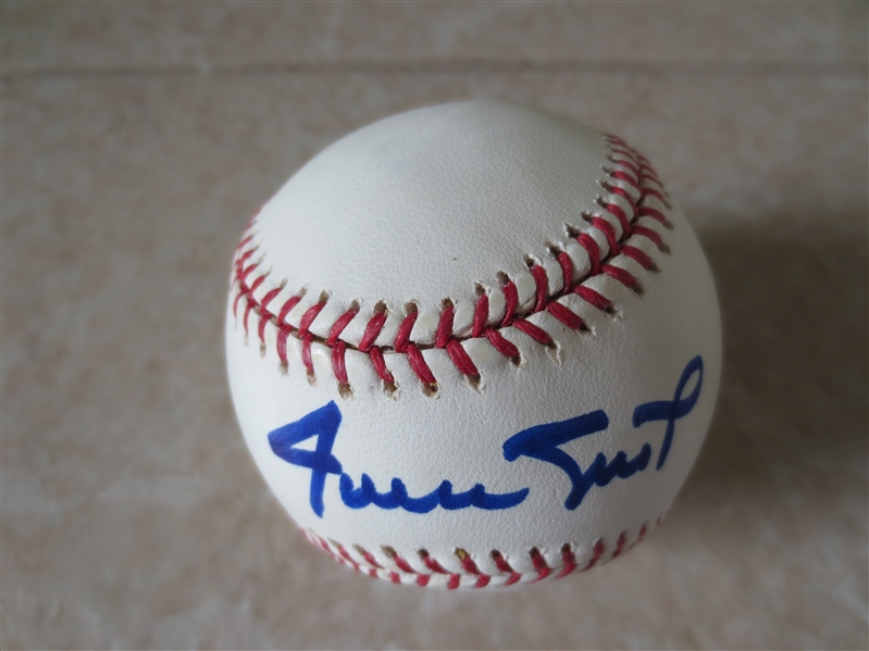 Autographed Willie Mays Official Major League baseball