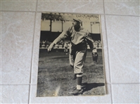 1930s-40s Christy Mathewson George Burke Original 14" x 11" Photo HOFer