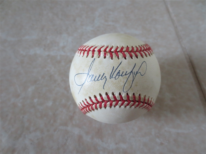 Autographed Sandy Koufax Single signed sweet spot Official NL William White baseball