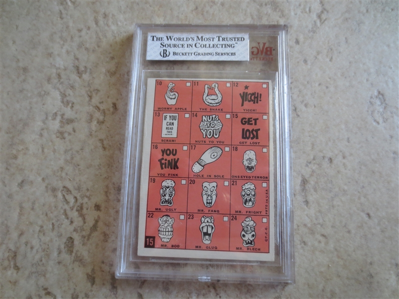 1966 Topps Football Complete Set with checklist in nice condition