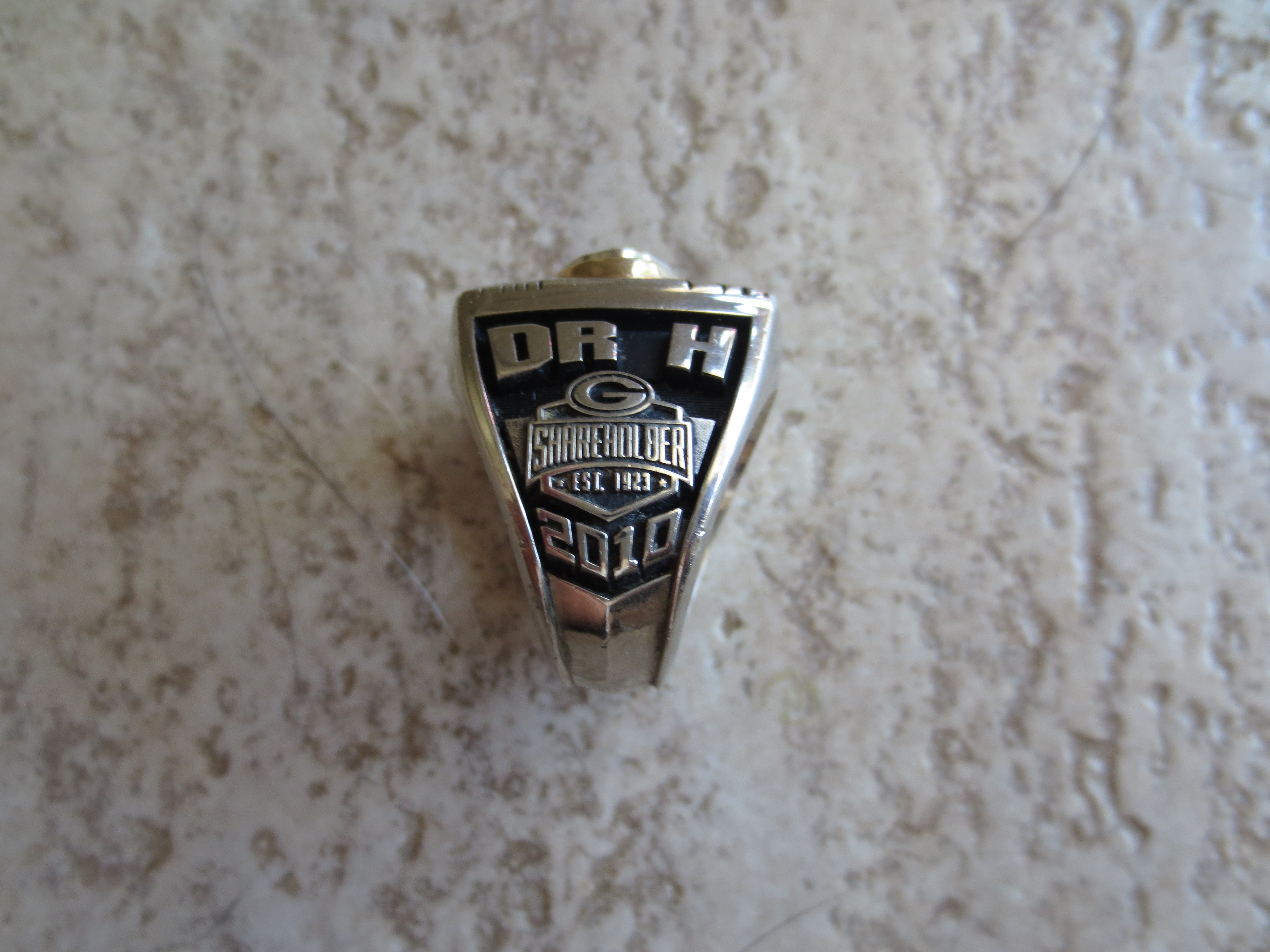 Lot Detail 2011 Green Bay Packers shareholder Super Bowl 45 ring with