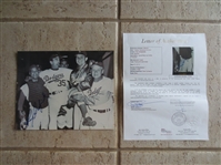 Autographed Roy Campanella 8" x 10" Photo with Letter of Authenticity from JSA in Beautiful Condition