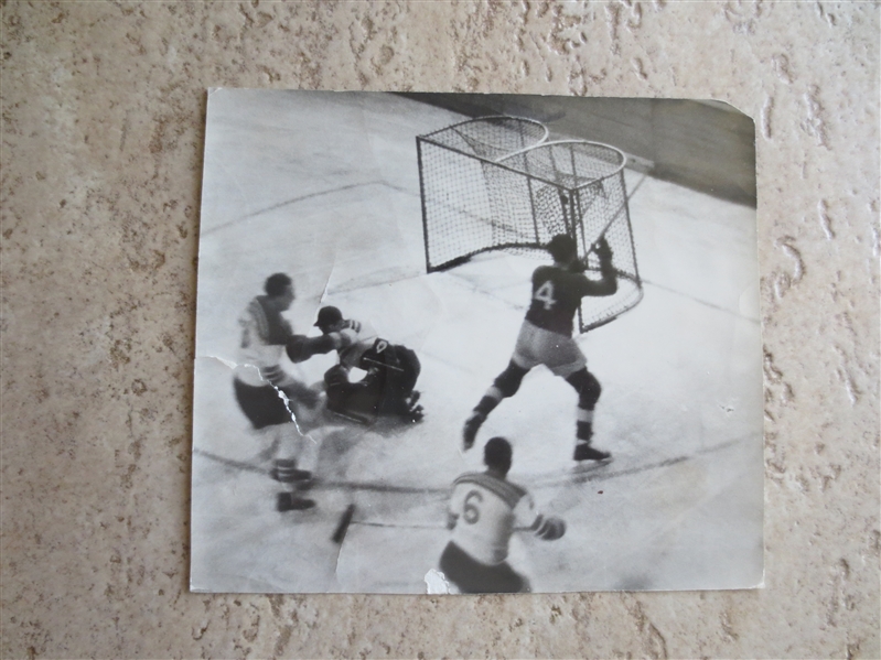 1930's Canada at World Ice Hockey Championship in Czechoslovakia Type 1 Photo
