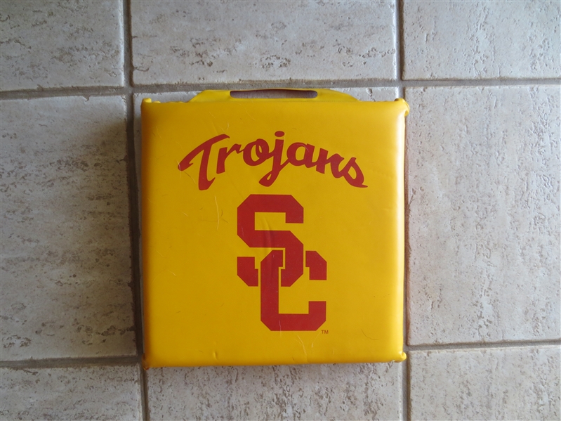1960's USC University of Southern California Football Seat Cushion in great shape!