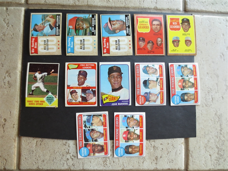 Approximately (900) 1950's-60's Bowman and Topps Baseball Cards with Hall of Famers         1