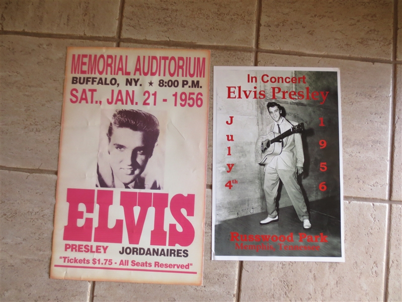 (2) Elvis Presley Remake Posters