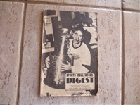 December 31, 1977 issue of Sports Collectors Digest with Hockey Stanley Cup cover