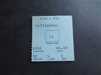 November 30, 1968 Pittsburgh Penguins at Los Angeles Kings Hockey Ticket---2nd year of the Kings