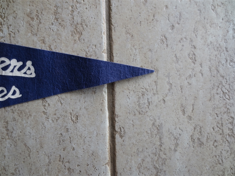 1966 World Series Los Angeles Dodgers vs. Baltimore Orioles Full Size Pennant  Sandy Koufax last year!