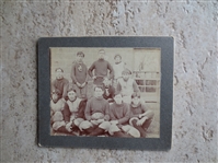 1900 Original Type 1 Football Photo 4" x 4.5" with nose guards and jerseys