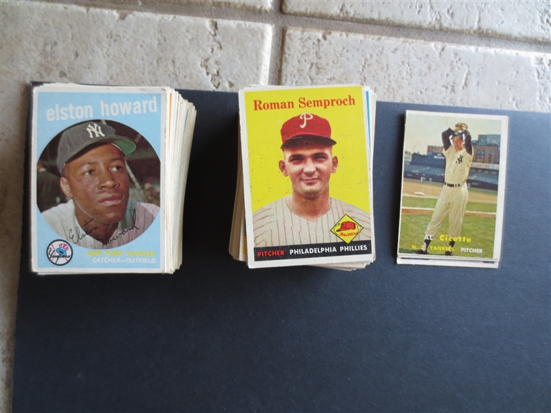 (1000) 1950's-70's Baseball Cards LOADED with Hall of Famers, Stars, Rookies, Oddball Cards