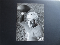 1942 Bob Waterfield Football Type 1 Acme News Pictures Wire Photo Preparing for the Rose Bowl