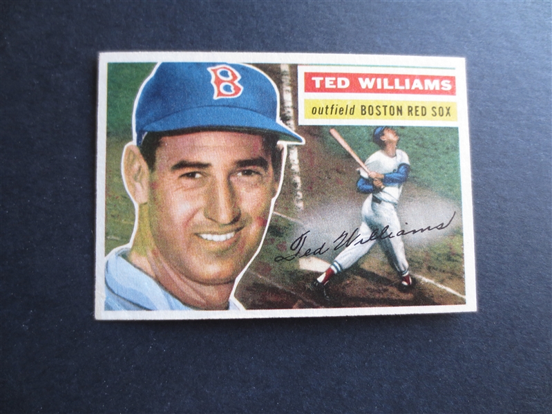 1956 Topps Ted Williams Baseball Card in Beautiful Condition #5