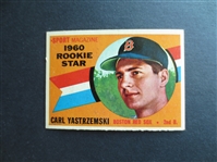 1960 Topps Carl Yastrzemski Rookie Baseball Card in beautiful shape #148