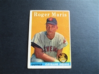 1958 Topps Roger Maris Rookie Baseball Card #47 in affordable  condition!     ss