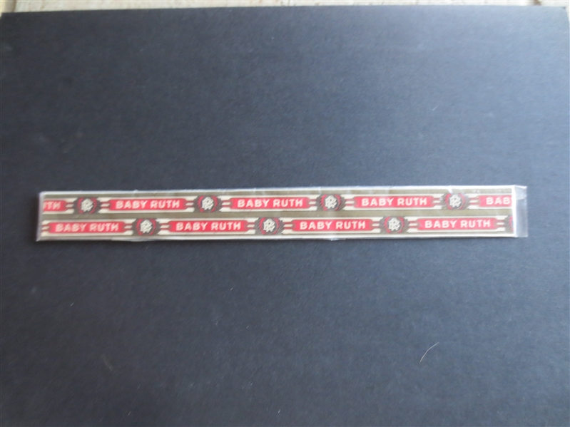 Vintage Baby Ruth Cigar Wrapper