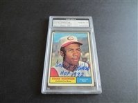 1961 Topps Frank Robinson Autographed PSA/DNA GEM MT 10 Baseball Card  WOW!
