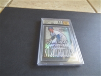 1998 Sandy Koufax Donruss Significant Signatures Platinum Refractor Beckett Autographed Baseball Card 1/1---the card is graded 8.5 nmt-mt+ and the autograph is Beckett 8