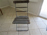 1926 First Year Wrigley Field Los Angeles Pacific Coast League PCL Stadium Chair   WOW!